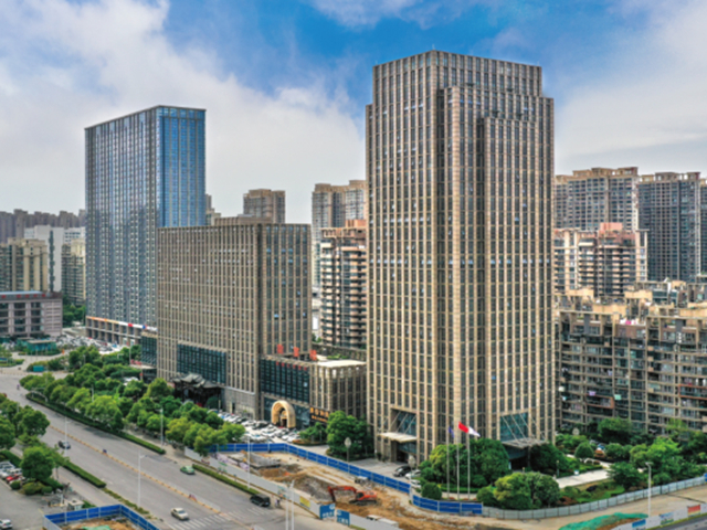 山水名城振業(yè)大廈A、B座工程榮獲安徽省建設(shè)工程“黃山杯”獎(jiǎng)